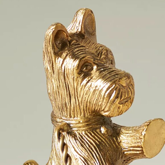 -SOLD- Scottie Wine Holder – Gilded Pup & Herb Buddy 🐾🌿 - Picture 4 of 16